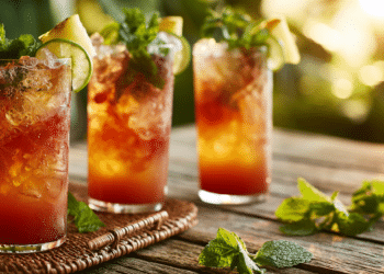 South Pacific Punch Tropical Rum Cocktail Recipe