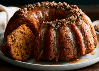 Caribbean Rum Cake With Buttered Rum Glaze
