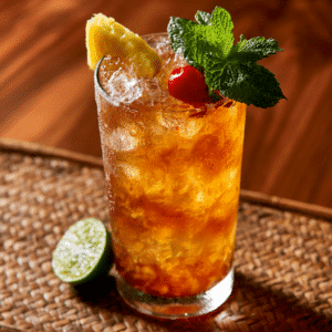 Sip Paradise Tropical Luau Scorpion Cocktail - Thefoodiebunch Luau Scorpion Cocktail Tropical Rum Drink For Two