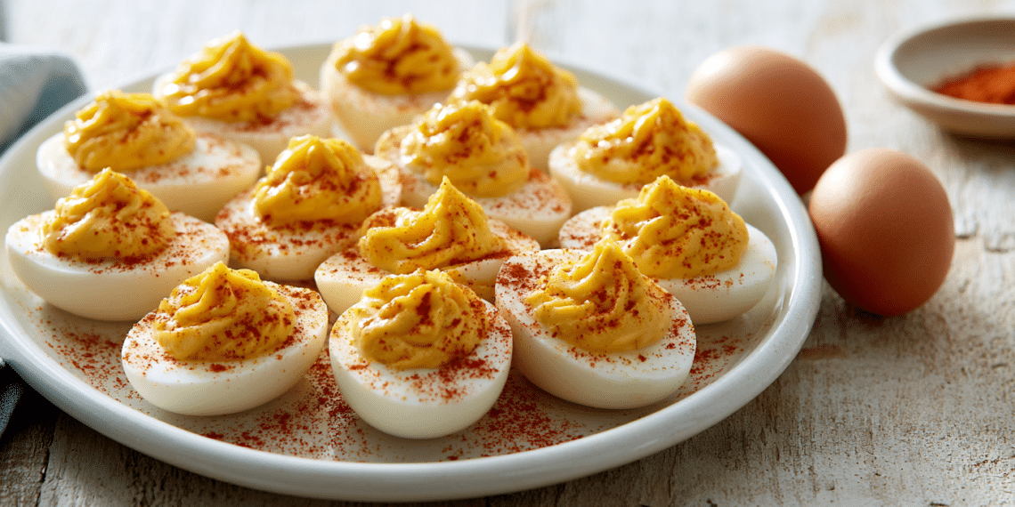 Classic Deviled Eggs: A Timeless Southern Appetizer - Thefoodiebunch Classic Deviled Eggs Recipe (Creamy, Foolproof)