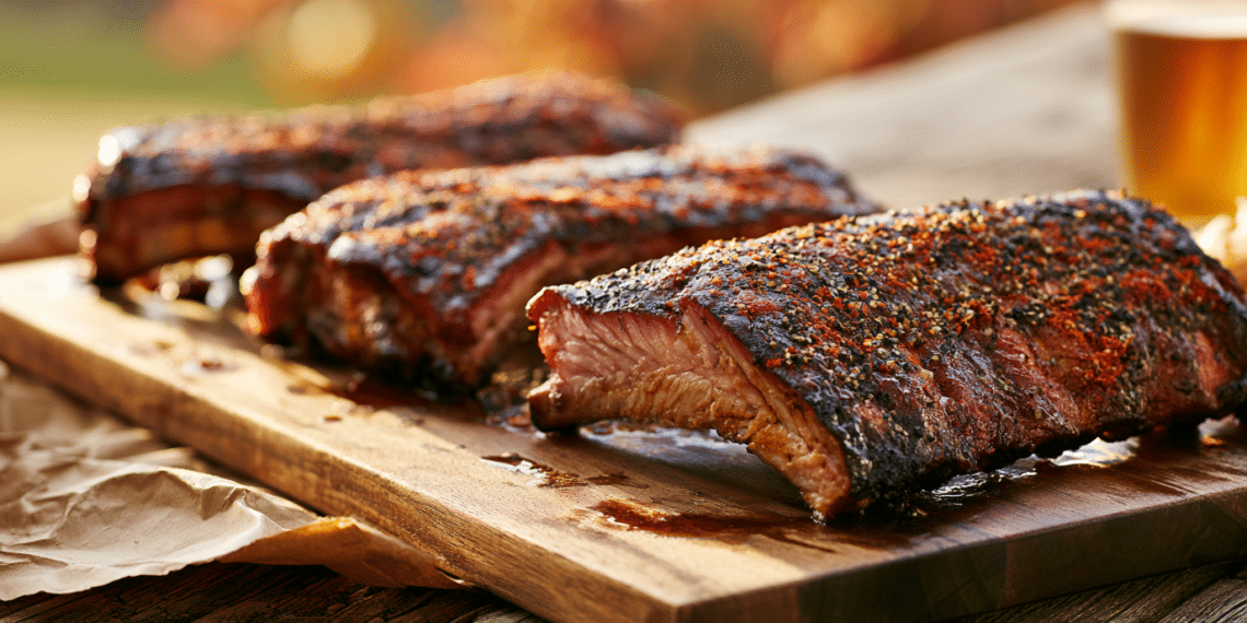 Southern Style Smoked Ribs With Signature Dry Rub - Thefoodiebunch Southern Smoked Ribs With 8-Spice Dry Rub