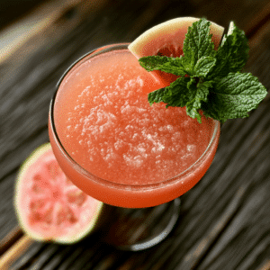 Spicy Caribbean Guava Cocktail: A Tropical Flavor Explosion - Thefoodiebunch Guava Lava Cocktail Spicy Caribbean Rum Drink