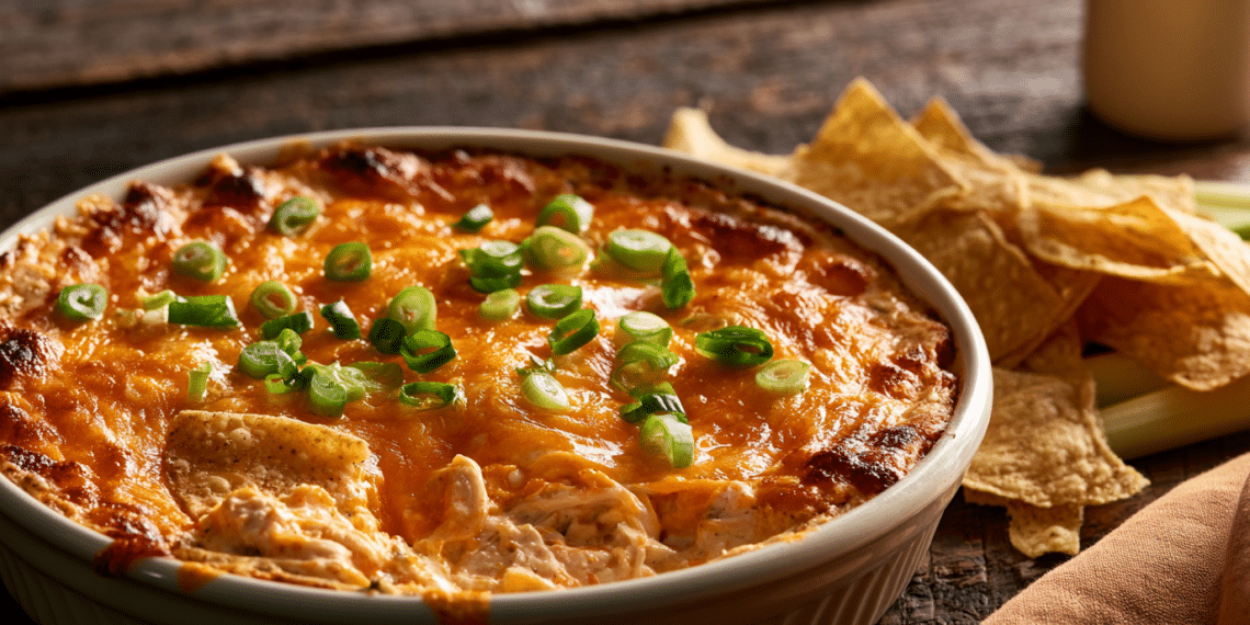 Fiery And Creamy Buffalo Chicken Dip For Game Day - Thefoodiebunch Buffalo Chicken Dip
