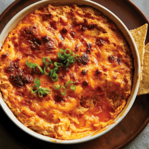Fiery And Creamy Buffalo Chicken Dip For Game Day - Thefoodiebunch Buffalo Chicken Dip