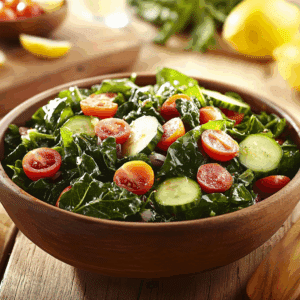 Fresh Mediterranean Swiss Chard Salad With Zesty Dressing - Thefoodiebunch Zesty Swiss Chard Salad