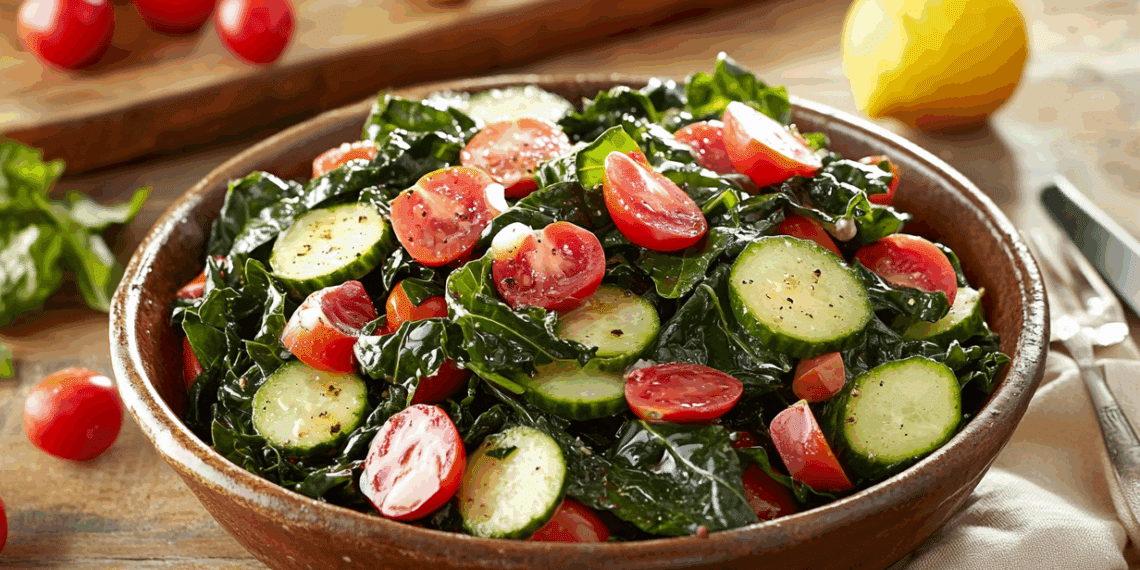 Fresh Mediterranean Swiss Chard Salad With Zesty Dressing - Thefoodiebunch Zesty Swiss Chard Salad