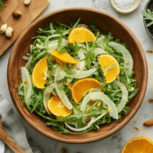Fennel And Orange Salad With Arugula