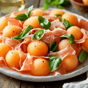 Summer'S Sweet And Salty Melon Prosciutto Delight - Thefoodiebunch