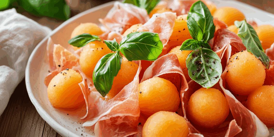 Summer’S Sweet And Salty Melon Prosciutto Delight