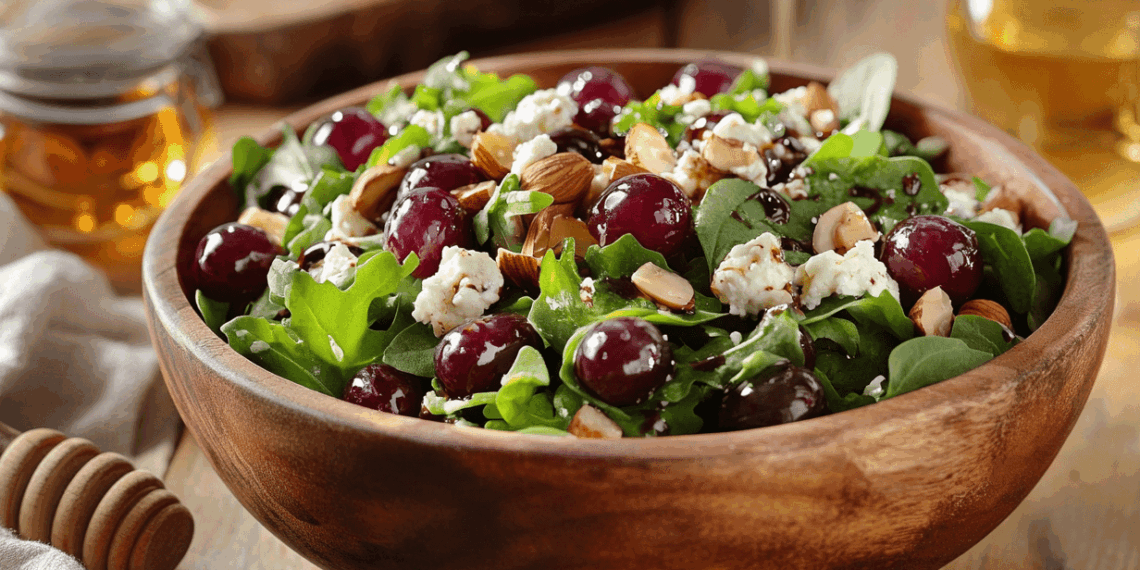 Sweet And Tangy Grapes Gorgonzola Salad With Hazelnuts - Thefoodiebunch Sweet And Tangy Grapes Gorgonzola Salad With Hazelnuts