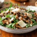 Alpine Mushroom Arugula Salad Celebrates Mountain Flavors