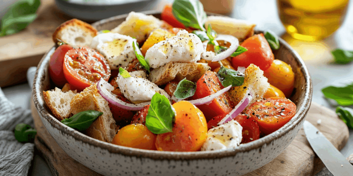 Summer’S Best Heirloom Tomato And Burrata Salad