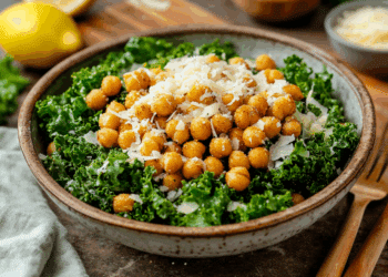 Crispy Chickpea Kale Caesar Salad Reinvented For Modern Palates
