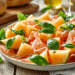 Sweet And Salty Summer Melon Salad With Prosciutto