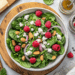 Fresh Raspberry Spinach Salad With Honey Vinaigrette Delight