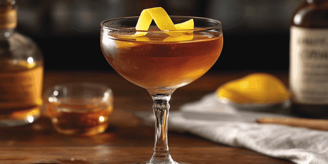 A Delicate Japanese Cocktail With Sherry And Vermouth