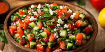 Fresh And Zesty Turkish Shepherd’S Salad For Summer