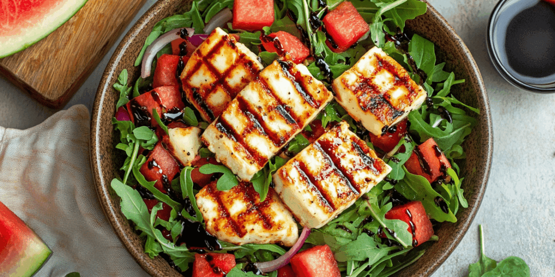 Summer’S Sweetest Salad: Grilled Halloumi Meets Watermelon