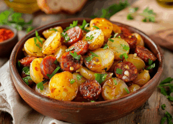 Smoky Spanish Chorizo And Potato Salad Delight