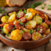 Smoky Spanish Chorizo And Potato Salad Delight - Thefoodiebunch Smoky Spanish Chorizo And Potato Salad Delight