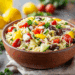 Zesty Mediterranean Orzo Salad Bursting With Fresh Flavors