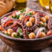 Tender Octopus And Chickpea Salad From Portuguese Shores - Thefoodiebunch Tender Octopus And Chickpea Salad From Portuguese Shores