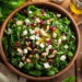 Vibrant Swiss Chard Salad With Nuts And Cranberries