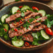 Bright And Zesty Cambodian Beef Salad Bursting With Flavor