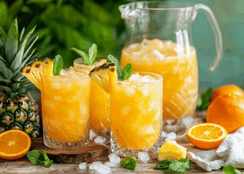 Tropical Caribbean Rum Punch For Reviving Your Spirit