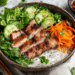 Smoky Grilled Pork And Vermicelli A Vietnamese Delight - Thefoodiebunch Smoky Grilled Pork And Vermicelli A Vietnamese Delight