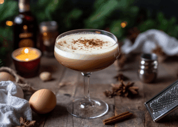 Velvety Rum Flip: A Creamy Classic Cocktail Journey