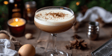 Velvety Rum Flip: A Creamy Classic Cocktail Journey