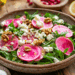 Vibrant Watermelon Radish Salad With Feta And Walnuts
