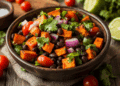 Zesty Latin-Inspired Sweet Potato And Black Bean Salad