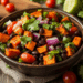 Zesty Latin-Inspired Sweet Potato And Black Bean Salad