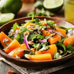 Tropical Papaya Delight: A Refreshing Caribbean Salad - Thefoodiebunch