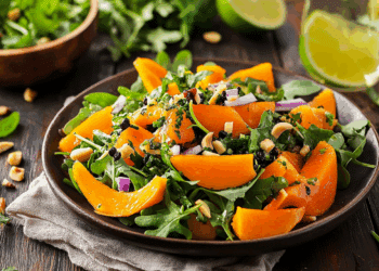Tropical Papaya Delight: A Refreshing Caribbean Salad