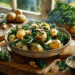 Rustic Irish Kale And Potato Salad With Tangy Mustard