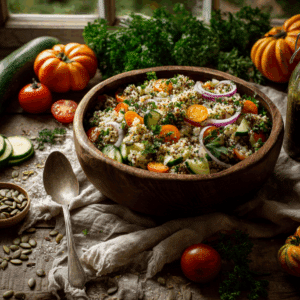 Styrian Pumpkin Seed Quinoa Salad: A Taste Of Austria - Thefoodiebunch