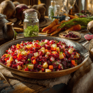 Hearty Russian Beet Salad: A Vibrant Culinary Journey - Thefoodiebunch