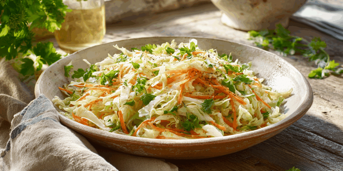 Crisp Polish Cabbage Salad With Toasted Caraway Seeds