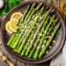 Charred Asparagus Salad With Zesty Lemon And Almonds - Thefoodiebunch Charred Asparagus Salad With Zesty Lemon And Almonds