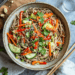 Vibrant Sesame Ginger Soba Noodle Salad With Fresh Veggies - Thefoodiebunch Vibrant Sesame Ginger Soba Noodle Salad With Fresh Veggies