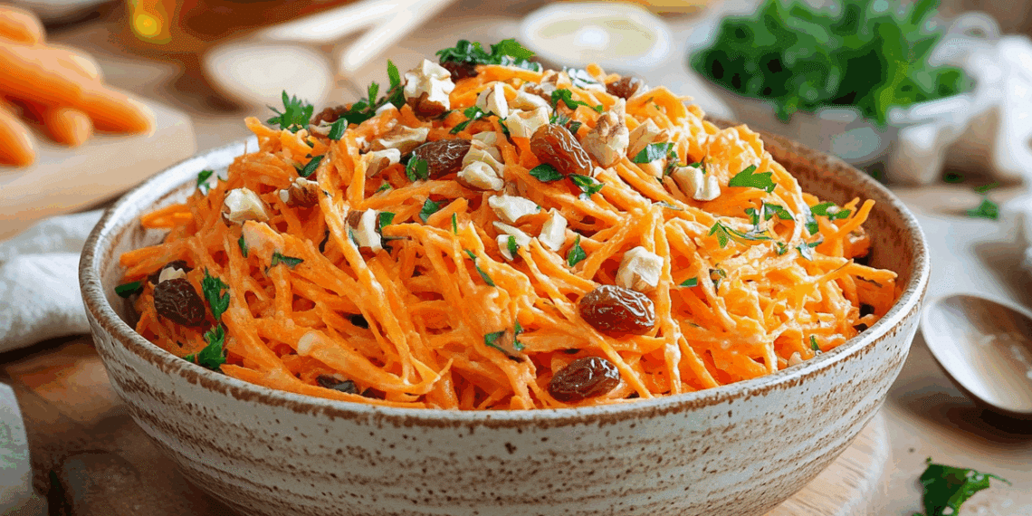 Sweet And Crunchy Carrot Salad For Bright Meals