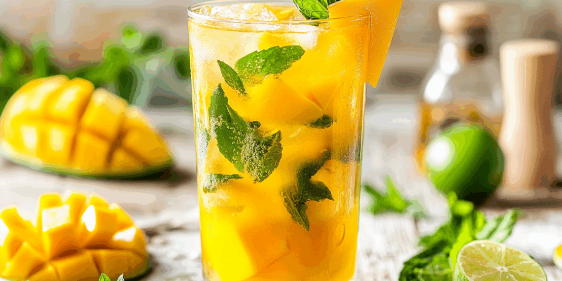 Tropical Mango Mojito: A Caribbean Cocktail Delight