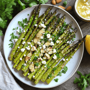 Zesty Grilled Asparagus Salad With Mediterranean Flair - Thefoodiebunch