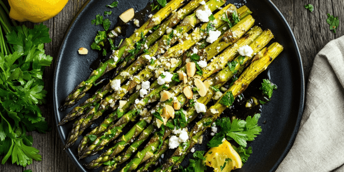 Zesty Grilled Asparagus Salad With Mediterranean Flair