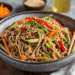 Fresh Sesame Ginger Soba Noodle Salad For Summer Dining