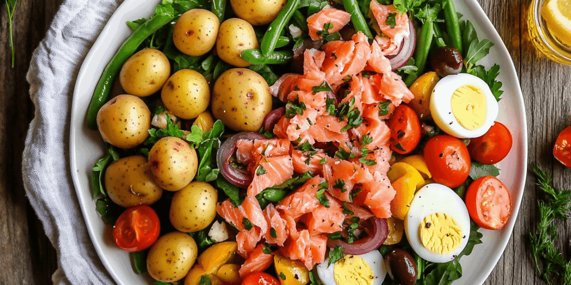 Smoked Salmon Niçoise Salad: A French Mediterranean Delight