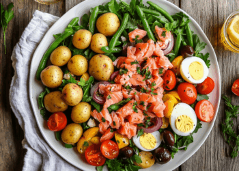 Smoked Salmon Niçoise Salad: A French Mediterranean Delight